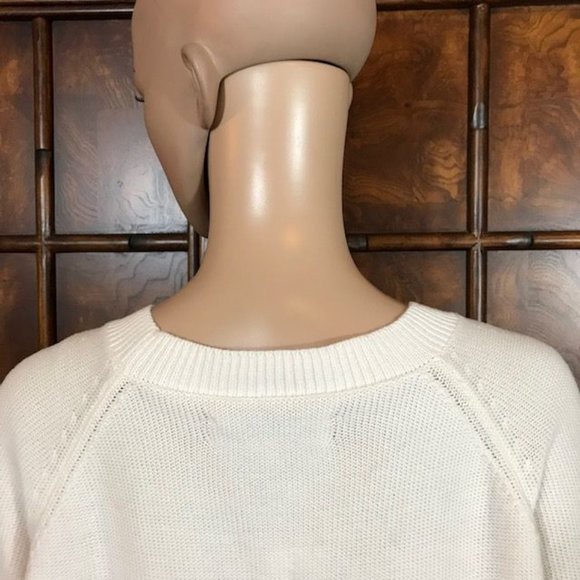 LOFT 100% Cotton Canyon Rose Ombre Sweater - Picture 8 of 13